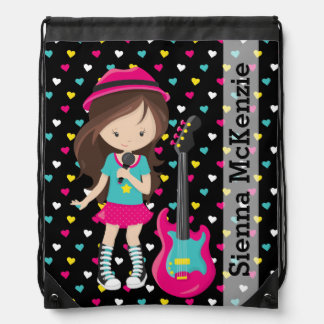 Rock Star Drawstring Bag