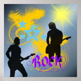 Rock Star Fantasy Poster