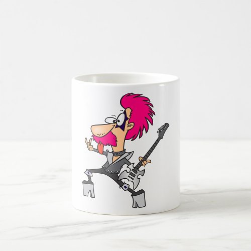 Rock Star Impersonator Rocker Musician Coffee Mug