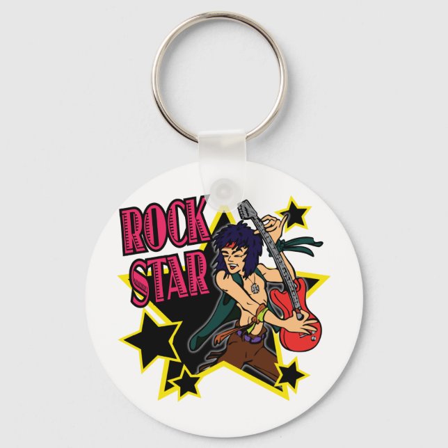 ROCK STAR KEYCHAIN (Front)