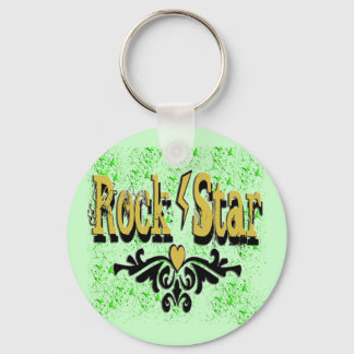 Rock Star Keychain