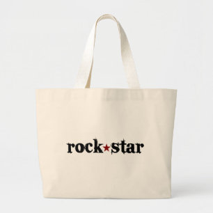 Rock Star Large Tote Bag