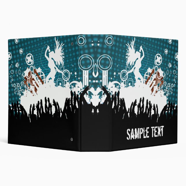 Rock Star Music Binder (Background)