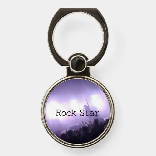 Rock Star Music Lovers or Musician Phone Ring Stand