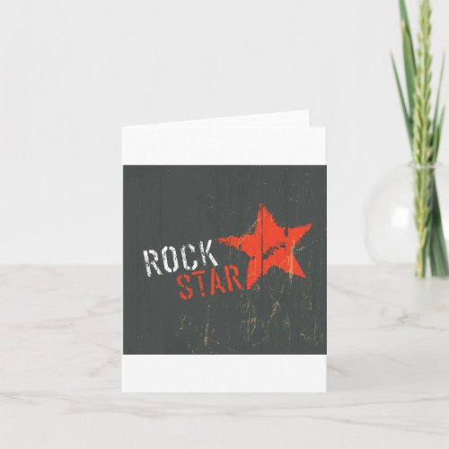 Rock Star Note Cards