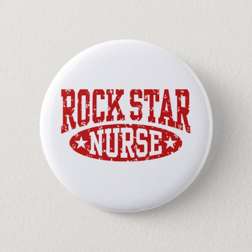 Rock Star Nurse Pinback Button