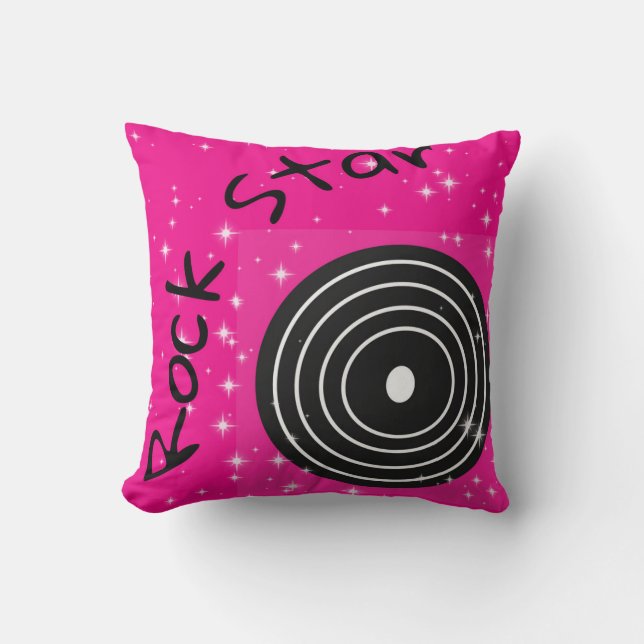 Rock star pillow (Front)