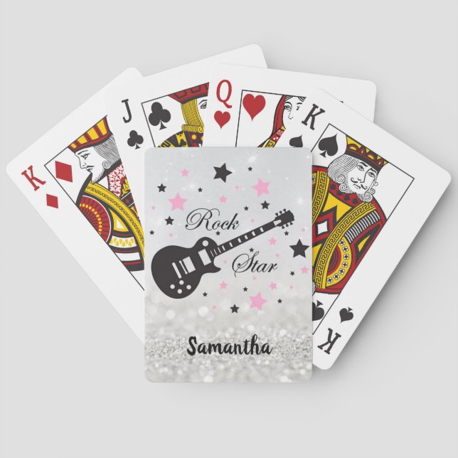 Rock Star Poker Cards (Back)