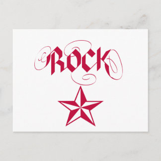 Rock Star Postcard