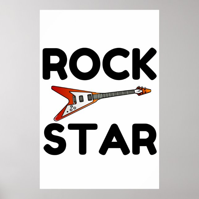 Rock Star Poster (Front)