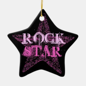 "rock Star" Princess Ornament by LadyDenise at Zazzle