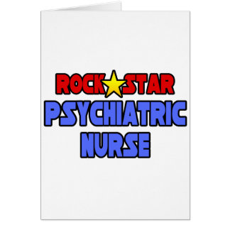 Rock Star Psychiatric Nurse Cards