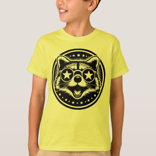 Rock Star Raccoon T_Shirt