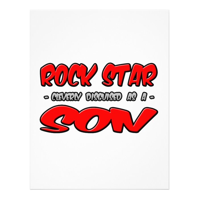 Rock StarSon Letterhead Design