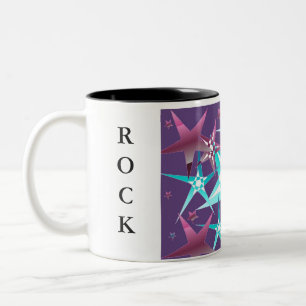 Rock Star Two-Tone Coffee Mug