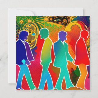 Rock Stars Holiday Card