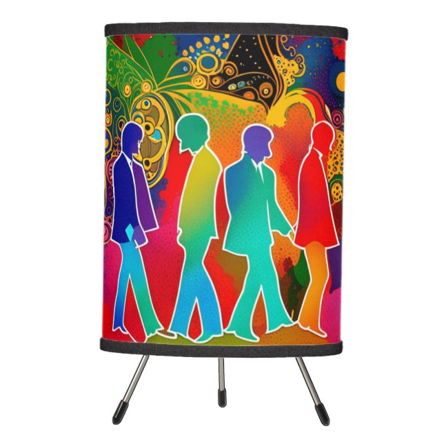 Rock Stars Tripod Lamp (Front)