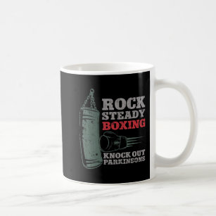 Rock Steady Boxing Knock out Parkinsons  Boxing  Coffee Mug