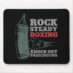 Rock Steady Boxing Knock out Parkinsons  Boxing  Mouse Pad