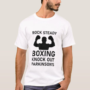 Rock Steady Boxing Knock out Parkinson's disease T-Shirt
