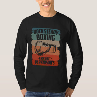 Rock Steady Boxing Knock Out Parkinson's Inspiring T-Shirt