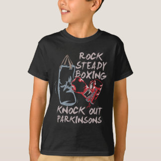 Rock Steady Boxing Knock Out Parkinsons  T-Shirt