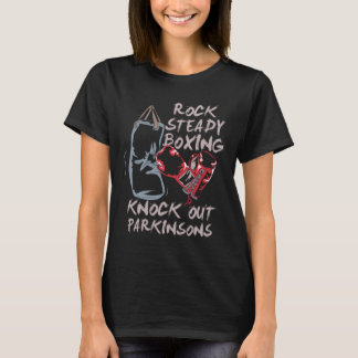 Rock Steady Boxing Knock Out Parkinsons  T-Shirt