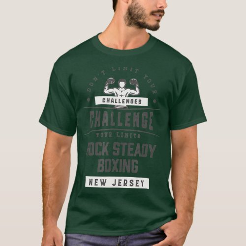 Rock Steady Boxing Parkinsons   New Jersey T_Shirt