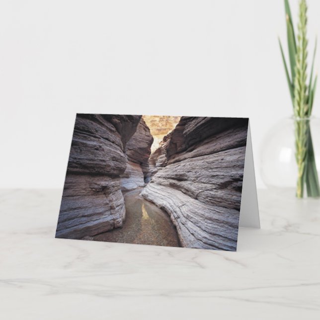 Rock Steady Greeting Card (Front)
