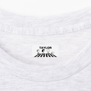 Rock Tees Group Walk Add Your Name Kids' Labels