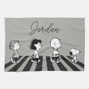 Rock Tees Group Walk Add Your Name Kitchen Towel
