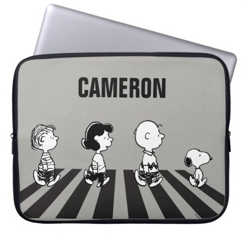 Rock Tees  Group Walk  Add Your Name Laptop Sleeve
