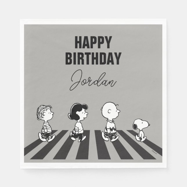 Rock Tees | Group Walk | Add Your Name Napkins (Front)