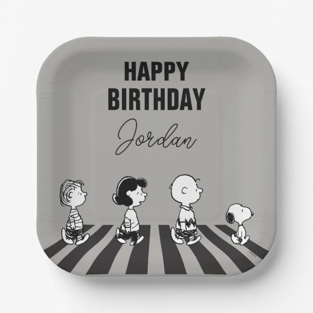 Rock Tees | Group Walk | Add Your Name Paper Plates (Front)