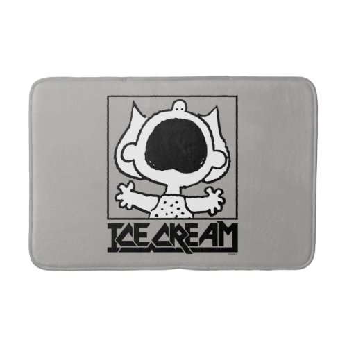 Rock Tees  Sally Screams at Ice Cream Bath Mat