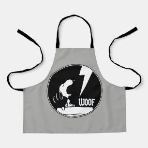 Rock Tees   Snoopy Howling Apron