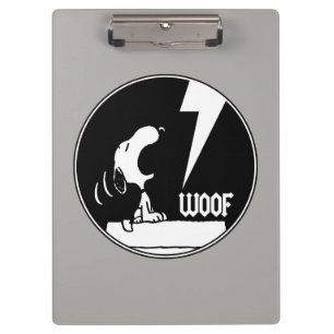 Rock Tees Snoopy Howling Clipboard