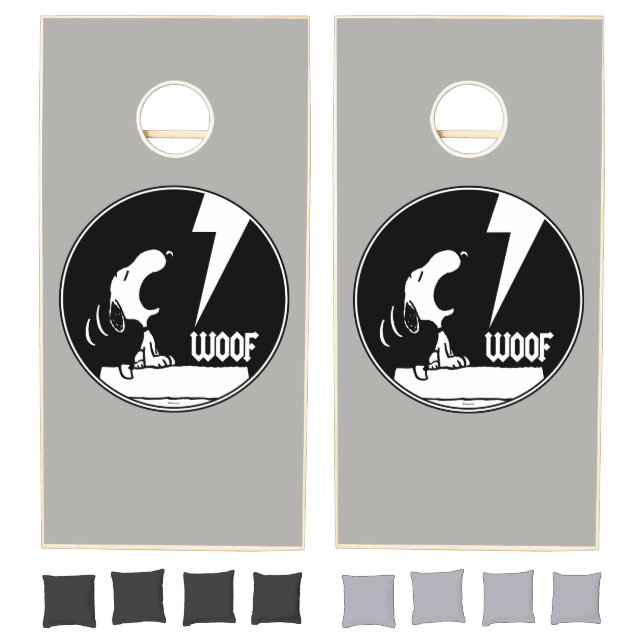 Rock Tees | Snoopy Howling Cornhole Set (Set)