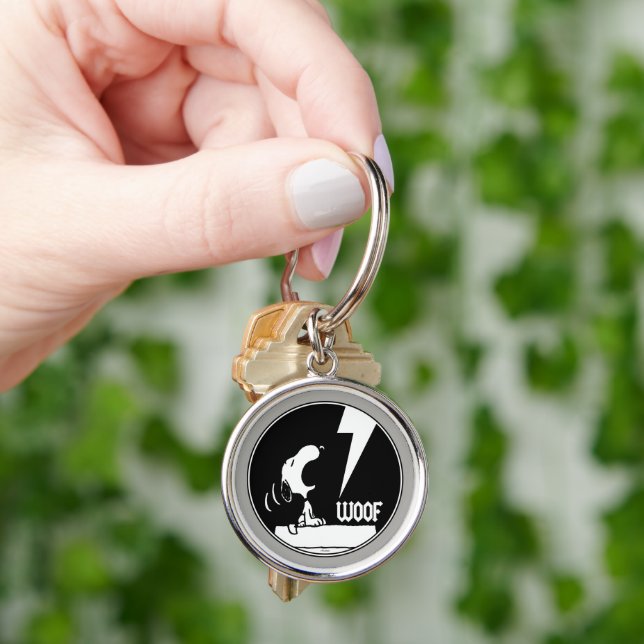 Rock Tees | Snoopy Howling Keychain (Hand)