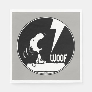 Rock Tees | Snoopy Howling Napkins