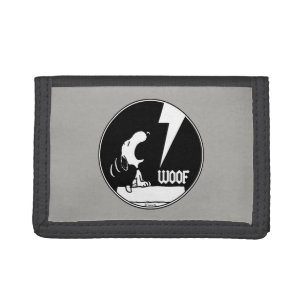 Rock Tees   Snoopy Howling Trifold Wallet