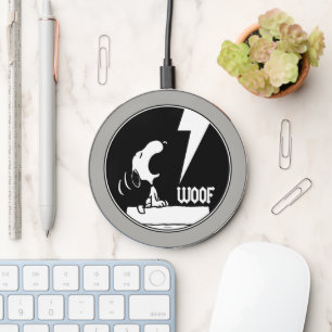 Rock Tees Snoopy Howling Wireless Charger