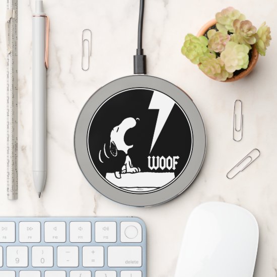 Rock Tees | Snoopy Howling Wireless Charger