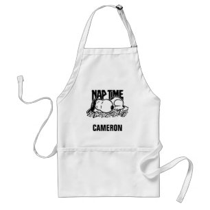 Rock Tees   Snoopy Nap Time   Add Your Name Adult Apron