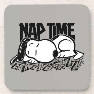 Rock Tees Snoopy Nap Time Beverage Coaster