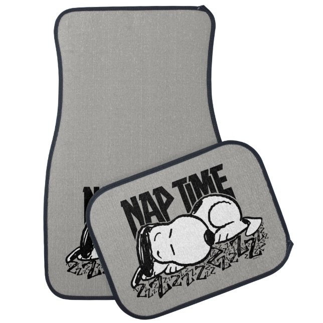 Rock Tees | Snoopy Nap Time Car Floor Mat (Set)