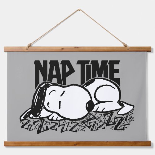 Rock Tees  Snoopy Nap Time Hanging Tapestry