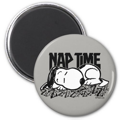 Rock Tees  Snoopy Nap Time Magnet