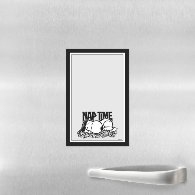 Rock Tees | Snoopy Nap Time Magnetic Dry Erase Sheet (In Situ)