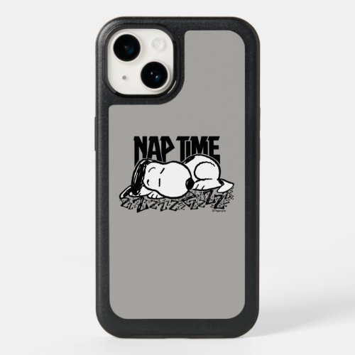 Rock Tees  Snoopy Nap Time OtterBox iPhone 14 Case